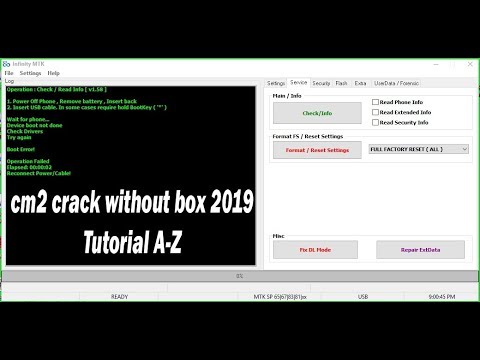 cm2 crack without box